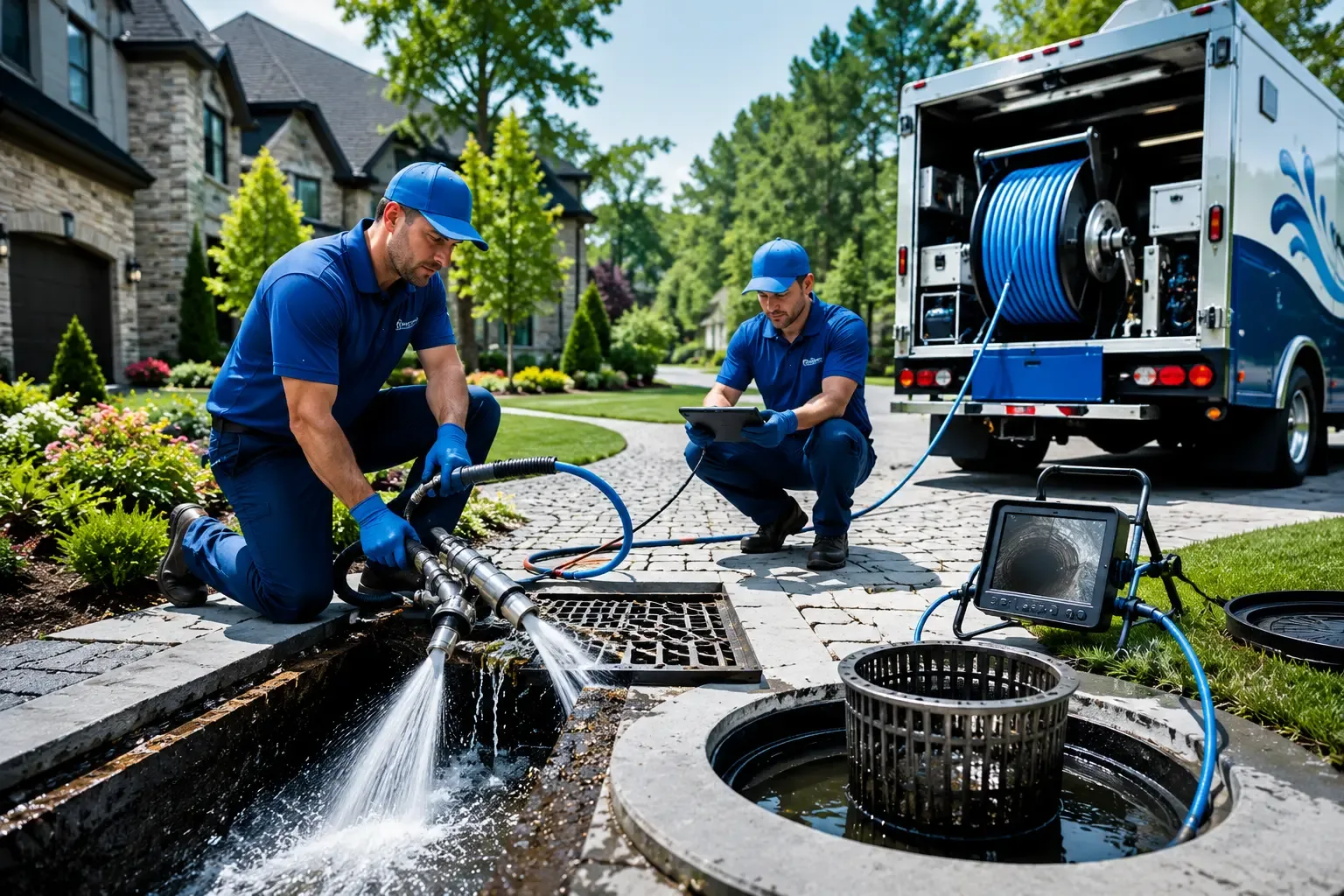 Local outdoor drain cleaning professionals in Pershing, IN